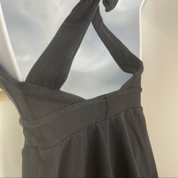 Candie's XS cross back Black Dress - Picture 6 of 8